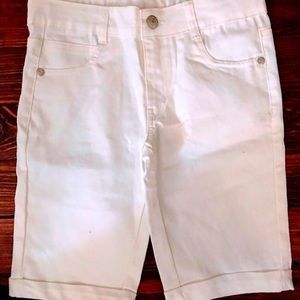 Girls bermuda shorts White Size 14